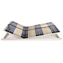 vidaXL Spilebase med 42 lameller 7 soner 100x200 cm