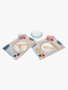 Small Foot - Wooden Cutlery Set with Placemats 15 pcs.