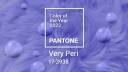 PANTONE Cortado-kopp, dobbeltvegg, 190ml, Peri (COY2022)