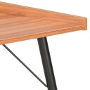 vidaXL Skrivebord brun 90x50x79 cm