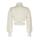Andrea Adamo Dame Strikkevarer Hvit M,