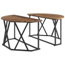  Kaffebord Gammelt Tre 80x80x42 cm Ingeniørtre
