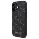 Karl Lagerfeld Hot Stamp Magsafe Mobildeksel til iPhone 16 Plus 6.7" Svart