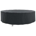  Trekk til utemøbler Svart 320 x 320 x 85 cm 210D stoff