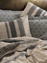 Astryn sengesett 240x220 cm   Brun Svart Grå