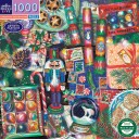 eeBoo Puslespill   1000 Brikker   Fargerik Julepynt