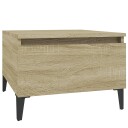  Sidebord sonoma eik 50x46x35 cm konstruert tre 8720845668679