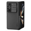 Samsung Galaxy Z Fold5 Nillkin CamShield Fold Hybrid-deksel med Stativ Svart