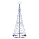 LED juletre med 290 LED Blå 100 x 100 x 250 cm Metall
