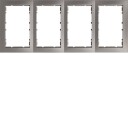 Hager Kombinasjonsramme Ip20, Termoplast 120,5 mm Bred, 80,5 mm Høy