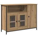  Sideboard Artisan Eik 100x35x75 cm Konstruert Tre
