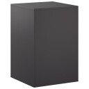 vidaXL Planteholder Svart 40 x 40 x 60 cm Stål