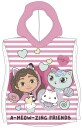 Licens Badeponcho   Myk og koselig Gabby's Dollhouse Lett hurtigtørkende barneponcho for barn
