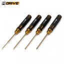 M-DRIVE PRO TiN Hex/Allen Wrench Tool Set - 1.5 2 2.5 & 3mm St