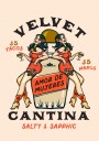 Velvet Cantina Mexican Food, Tacos & Margarita Bar Plakat / 100x150