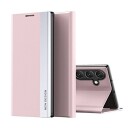Sleep Case Pro-etui med stativ for Samsung Galaxy A56 - Rosa