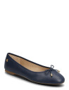 Lauren Ralph Lauren Jayna Nappa Leather Flat - Navy - 41