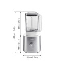 Zwilling Enfinigy 1,8L Power Blender 1600W Sølv med BPA-fri Tritan-kanne