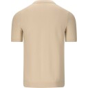 NOU Beusch Knitted Polo T skjorte Herre Beige 2XL