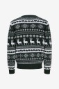 Jack & Jones   Genser Jjxmas Santa Knit Crew Neck   Blå