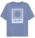 Calvin Klein T skjorte   Polaroid   Satin Blue   Calvin Klein   8 år 128   T skjorte   Blå