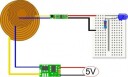 Trådløs strømforsyningsmodul 5 V / 1 A – induktiv lading