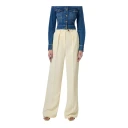 Elisabetta Franchi Dame Bukser Beige M,