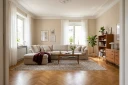 Valencia Ekstra dyp 4 seters sofa med sjeselong venstre   Beige