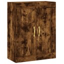 vidaXL Veggskap røkt eik 69,5x34x90 cm konstruert tre