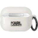 Karl Lagerfeld Klap2hnchtct Airpods Pro 2 Deksel Gjennomsiktig Ikonik Choupette