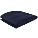  Mikro semsket sofa overtrekk marineblå 270 x 350 c