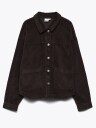Vero Moda Jamie Long Sleeve Corduroy Shacket Brun M