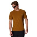 Houdini M's Pace Air Message Tee Greenish Gold / Houdini Logo