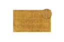 Baderomsmatte Kvadrat - 50x80 cm, Gul