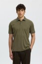 Selected Men   Pologenser slhFave Button SS Polo   Grønn