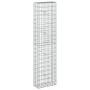 vidaXL Gabion med 5 mm Tråd og 5x10 cm Maske 50x20x200 cm
