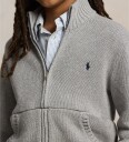 Polo Ralph Lauren Cardigan   Strikk   Andover Heather   Polo Ralph Lauren   8 år (128)   Cardigan   Grå