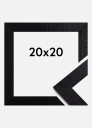 Walther Ramme Home Svart 20x20 Cm