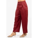 Max Mara Studio Dame Bukser Rød S,