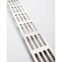 Unidrain ClassicLine Stripe Gulvsluk 1000 mm i børstet stål