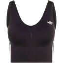 Adidas Originals Essentials 3 Stripes Seamless Bralette størrelse Small