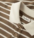 Lil"Atelier Nmmlimia Ls Loose Polo Top Lil   Brown   110