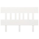 vidaXL Sengegavl hvit 163,5x3x81 cm heltre furu