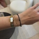Stine A Jewelry Tout Petit Ile De L"Amour Bracelet Forgylt Sølv Sterling 925 15.5 17.5 cm
