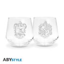 Harry Potter Drikkeglass 2 pk Ravenclaw & Hufflepuff