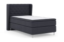 Select No 5 Komplett Sengepakke 120x200 Medium Watergel Blå/Sølvben