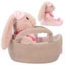 Princess Mimi Plush Bunny Nelly In Basket  0412454 