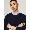 Tommy Hilfiger Herre Strikkevarer Blå 2XL,