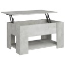 vidaXL Salongbord betonggrå 79x49x41 cm konstruert tre