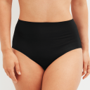 Calida Natural Skin maxi truse svart  M Kvinner